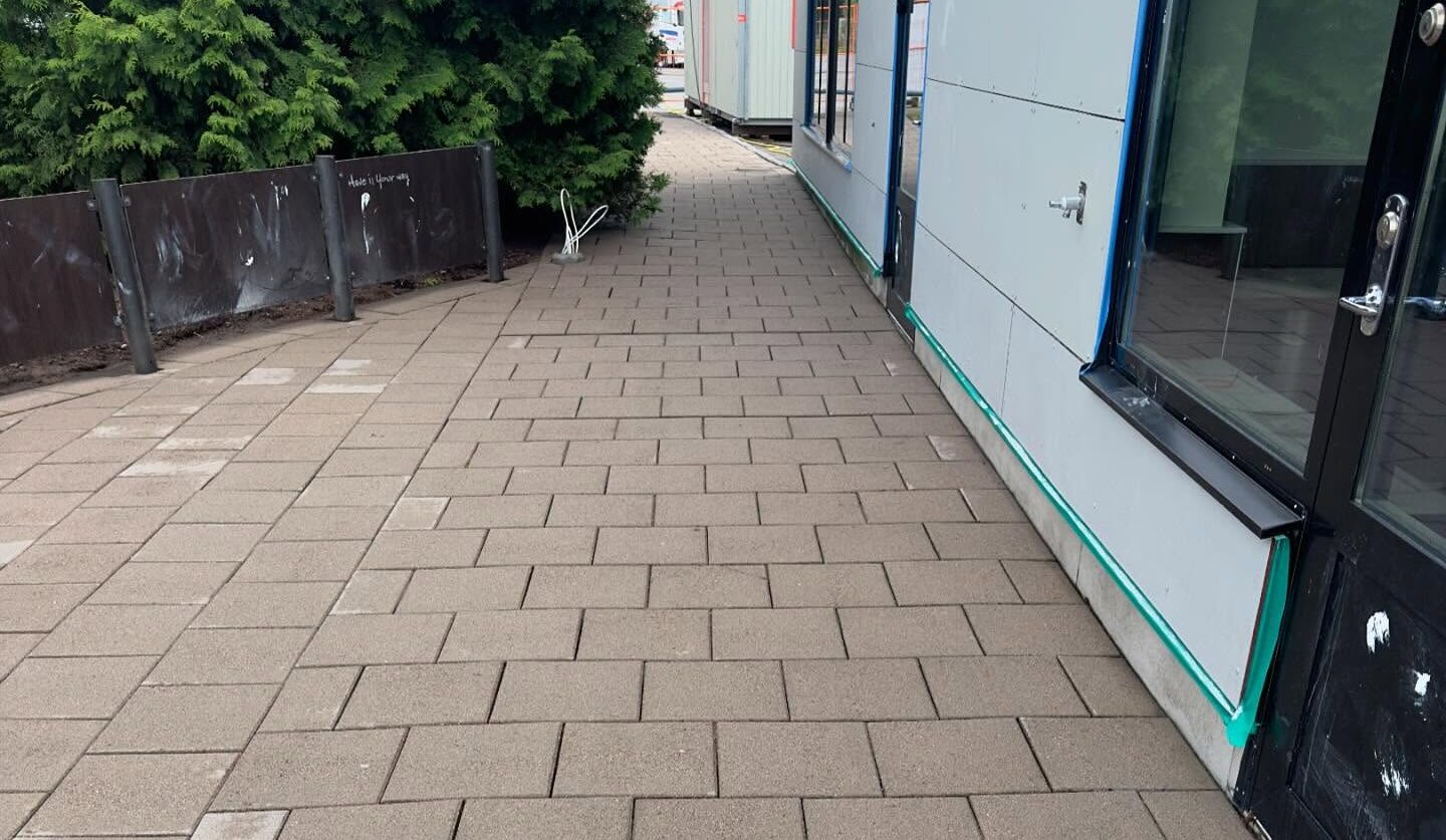 Stentvätt för bostadsrättsförening
