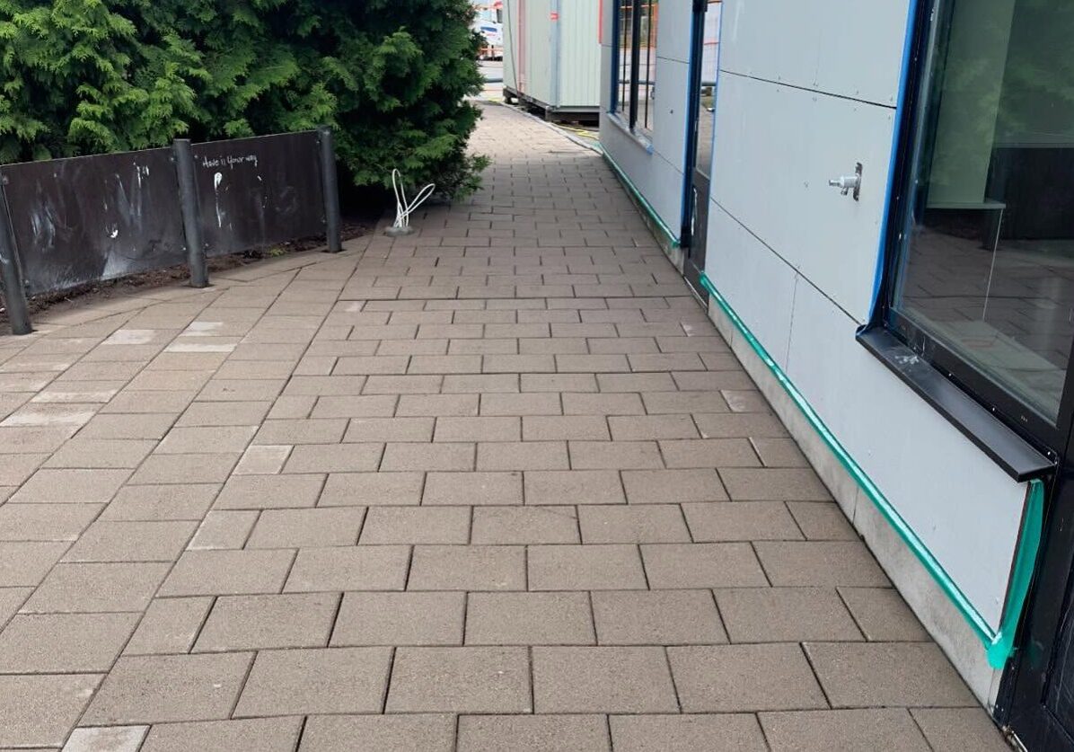 Stentvätt för bostadsrättsförening
